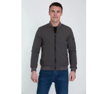 Придбати - чоловічий бомбер  Бомбер Trend Collection 21-87 Сірий L