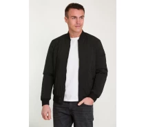 Придбати - чоловічий бомбер  Бомбер Trend Collection 21-87 Чорний 3XL