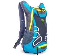 Придбати - рюкзак  Моторюкзак з місцем під питну систему MONSTER MS-6339-BL (PL, р-р 46х25х12см, сірий-синій)