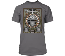 Придбати - подарок для геймеров  Футболка Jinx PUBG Drop Zone Premium Tee Cool Grey M (JINX-8825 GRM)