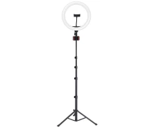 Придбати - кільцеве світло  Тримач з кільцевим освітленням JOYROOM JR-ZS228 AKL03 чорний