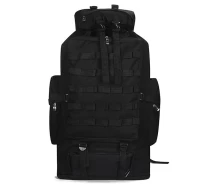 Придбати - рюкзак  Рюкзак туристичний розсувний xs100l чорний, 90-100 л