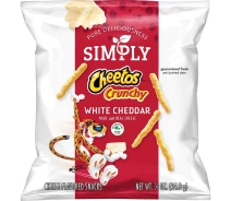 Придбати - чипсы  Чіпси Cheetos Simply Crunchy White Cheddar 24.8 г