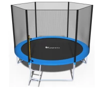 Придбати - батут  Батут FUNFIT 312 см із захисною сіткою і сходами (B001)
