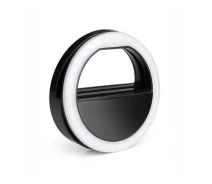 Придбати - кільцеве світло  Селфі-кільце для телефону , Спалах-підсвічування Selfie Ring Light чорне