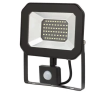 Придбати - прожектор  Прожектор LED SMD з датчиком LU-TURBO-S10 6500K IP65 чорний