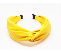 Придбати - обруч для волосся  Обруч-чалма для волосся Turban yellow (061627)