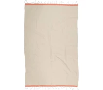 Придбати - полотенца  Полотенце Barine Pestemal - Basak 95*165 Beige-Orange бежевый-оранжевый (svt-2000022275507)