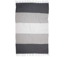 Придбати - полотенца  Полотенце Barine Pestemal - Block 95*165 Black-grey-white (2000022171335)