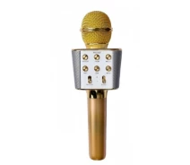 Придбати - мікрофон для караоке  Бездротовий Bluetooth мікрофон для караоке WSTER WS-1688 Золотий