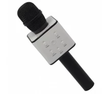 Придбати - мікрофон для караоке  Бездротовий Bluetooth мікрофон караоке Star Voice Q7 Bluetooth Чорний з білим