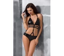 Придбати - жіночий комбідрес та боді  Еротичне боді Passion Exclusive LAMIS BODY розмір 2XL/3XL Чорний (PS24803)