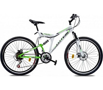 Придбати - велосипед  Велосипед TOTEM 24 MTB-susp. ST "SPIRIT" shimano 15 "Білий (02192)