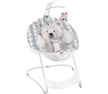Придбати - розвиваючий килимок  Кресло шезлонг Фишер-Прайс Fisher-Price See and Soothe Deluxe Bouncer, Hands-Free GDP73