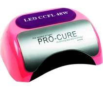 Придбати - лампу для манікюру  LED + CCFL лампа Powerful з козирком 48 Вт, рожевий