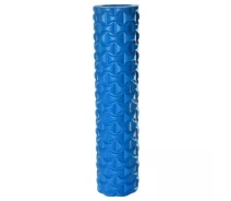 Придбати - масажний валик  Масажний ролик EasyFit Grid Roller 50 см синій (ролер, валик, циліндр для йоги, пілатесу і масажу)