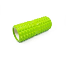 Придбати - масажний валик  Масажний ролик EasyFit Grid Roller v1.2 33 см салатовий (ролер, валик, циліндр для йоги, пілатесу і масажу)