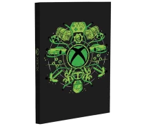 Придбати - подарок для геймеров  Записная книжка Paladone Xbox Light Up Notebook CDU of 12 (PP5759XB)