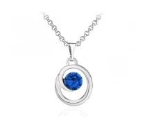 Придбати - підвіску біжутерію  Кулон з ланцюжком з кристалом Swarovski (1639591)