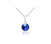 Придбати - підвіску біжутерію  Кулон з ланцюжком з кристалом Swarovski (1663379)