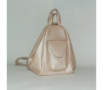 Придбати - рюкзак  Жіночий шкіряний рюкзак Black Owl 40х23х29 см Пудра