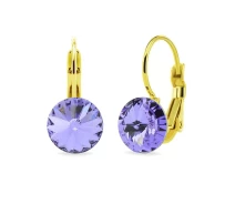 Придбати - сережку біжутерію  Сережки з кристалами Swarovski в позолоті (1662326)