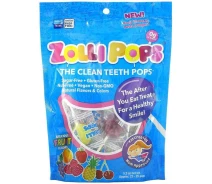Придбати - конфету  Zollipops, The Clean Teeth Pops, льодяники без цукру 25 шт льодяники на паличці без цукру