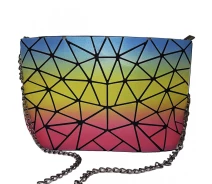 Придбати - жіночу сумку  Клатч на блискавці Geometry Rainbow (80700)