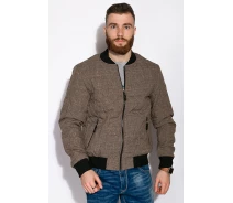 Придбати - чоловічий бомбер  Стильний бомбер Time of Style 120PELK375 50 Бежевий меланж