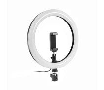 Придбати - кільцеве світло  Кільцева лампа Lesko L-26-10-H2 LED з утримувачем для телефону