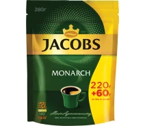 Придбати - каву  Кава розчинна Jacobs Monarch 220г + 60г (8714599108895)