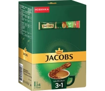 Придбати - каву  Кавовий напій Jacobs Monarch 3в1 Hazelnut 15г х 24шт (8714599104408)