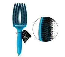 Придбати - гребінець  Щітка масажна Olivia Garden з натуральною щетиною Finger Brush Combо, (OGBFBC-OCE) (0099905)