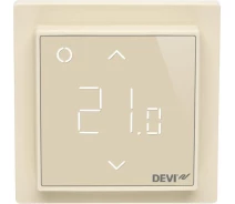 Придбати - терморегулятор  Терморегулятор DEVI DEVIreg Smart, Wi-Fi, слонова кістка (140F1142)