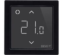 Придбати - терморегулятор  Терморегулятор DEVI DEVIreg Smart, Wi-Fi, чорний (140F1143)