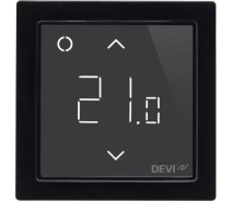 Придбати - терморегулятор  Терморегулятор DEVI DEVIreg Smart, Wi-Fi, чорний (140F1143)
