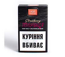 Придбати - тютюн для кальяну  Тютюн для кальяну BASIO Hookah Полуниця 50 г