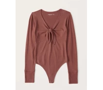 Придбати - жіночий комбідрес та боді  Комбідресс Abercrombie & Fitch AF8513W XS Темно-оранжевий