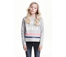 Придбати - дитячий світшот  Світшот H&M 146 152см сірий меланж 4530185
