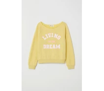 Придбати - дитячий світшот  Світшот H&M 170см жовтий меланж 96256487