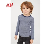 Придбати - дитячий реглан і лонгслів  Лонгслів H&M 134 140см синьо білий смужка 4938369
