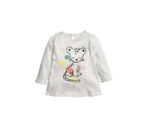 Придбати - лосини і легінси для малюків  Лонгслів H&M 80см сірий 4556265