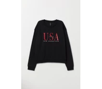 Придбати - жіночий світшот  Світшот H & M 3XL чорний 19116465929