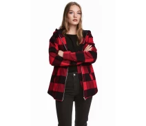 Придбати - жіночу вітровку  Вітрівка H & M 46 червоний клітка 4818426
