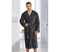 Придбати - чоловічий халат  Халат Cocoon. Модель 14-5411 antrasit-2XL (m017020)