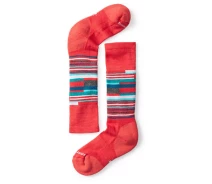 Придбати - дитячу термобілизну  Термошкарпетки дитячі Smartwool Kid's Wintersport Stripe (Hibiscus) S (26-28) (SW SW198.486-S)