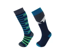 Придбати - дитячу термобілизну  Шкарпетки дитячі Lorpen S2KNN 2054 blue/green kidsS (27-30) (6710001 2054 KS)