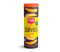 Придбати - чипсы  Чіпси картопляні з паприкою, без глютену Dr. Schaer Curvies Paprika 170 г