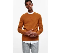 Придбати - чоловічу кофту  Кофта MANGO 26754 S Коричневий