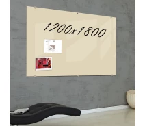 Придбати - дошку и фліпчарт  Скляна маркерна не магнітна дошка 1800x1200мм